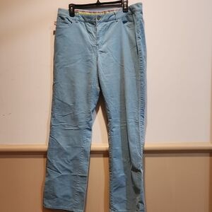 Lilly Pulitzer Light Blue Pants with Colorful Waistband